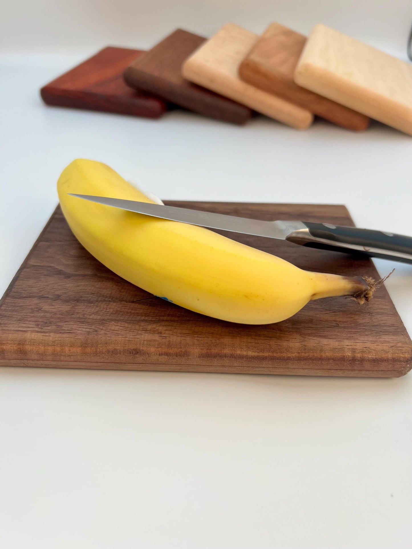 Handcrafted Small Cutting Board | 5x7 Inch | Exotic Hardwood Mix