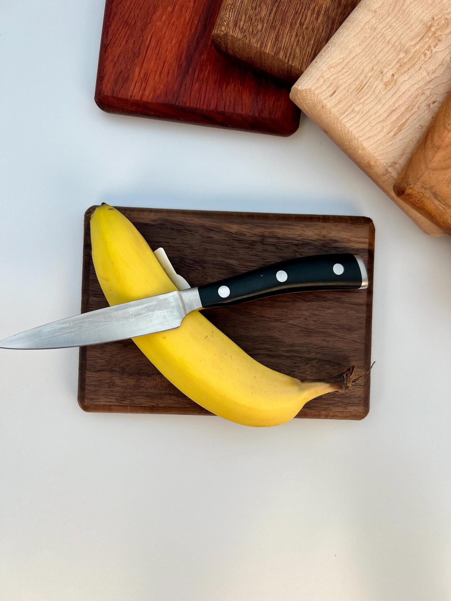 Handcrafted Small Cutting Board | 5x7 Inch | Exotic Hardwood Mix